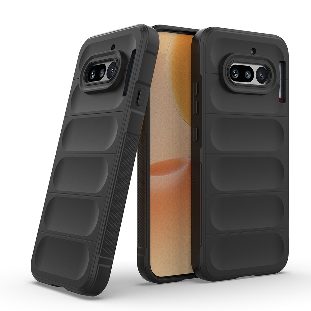 Nothing Phone 4A Kılıf Esnek TPU Oyuklu Arka Yüzey Tasarımlı Zore Etnik Silikon Kapak - 6