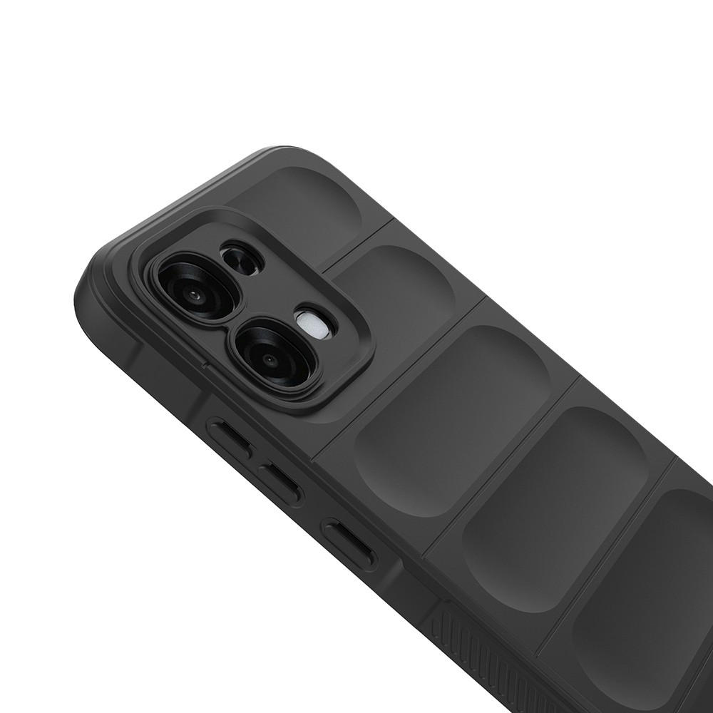 Oppo A6 Pro Uyumlu Kılıf Esnek TPU Oyuklu Arka Yüzey Tasarımlı Zore Etnik Silikon Kapak - 5