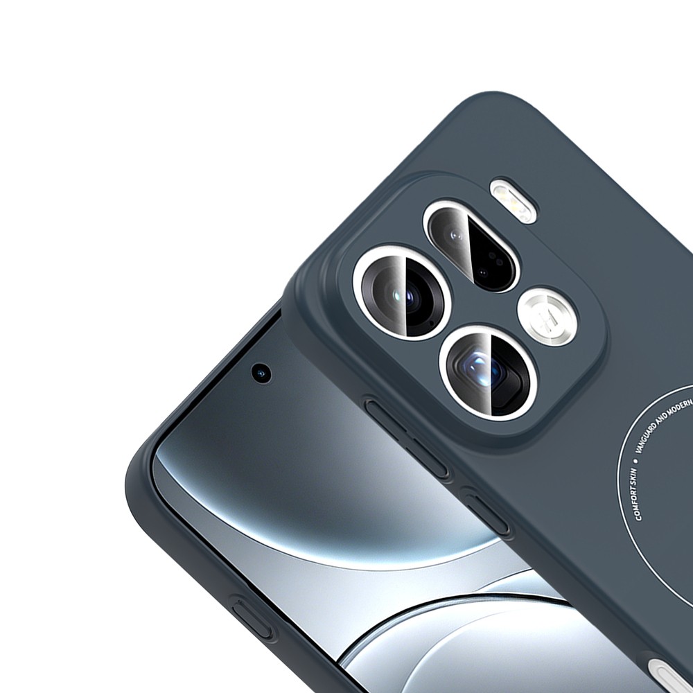 Oppo Find X9 Pro Kılıf M-Safe Şarj Özellikli Kamera Korumalı Zore Elio Sert PC Kapak - 2