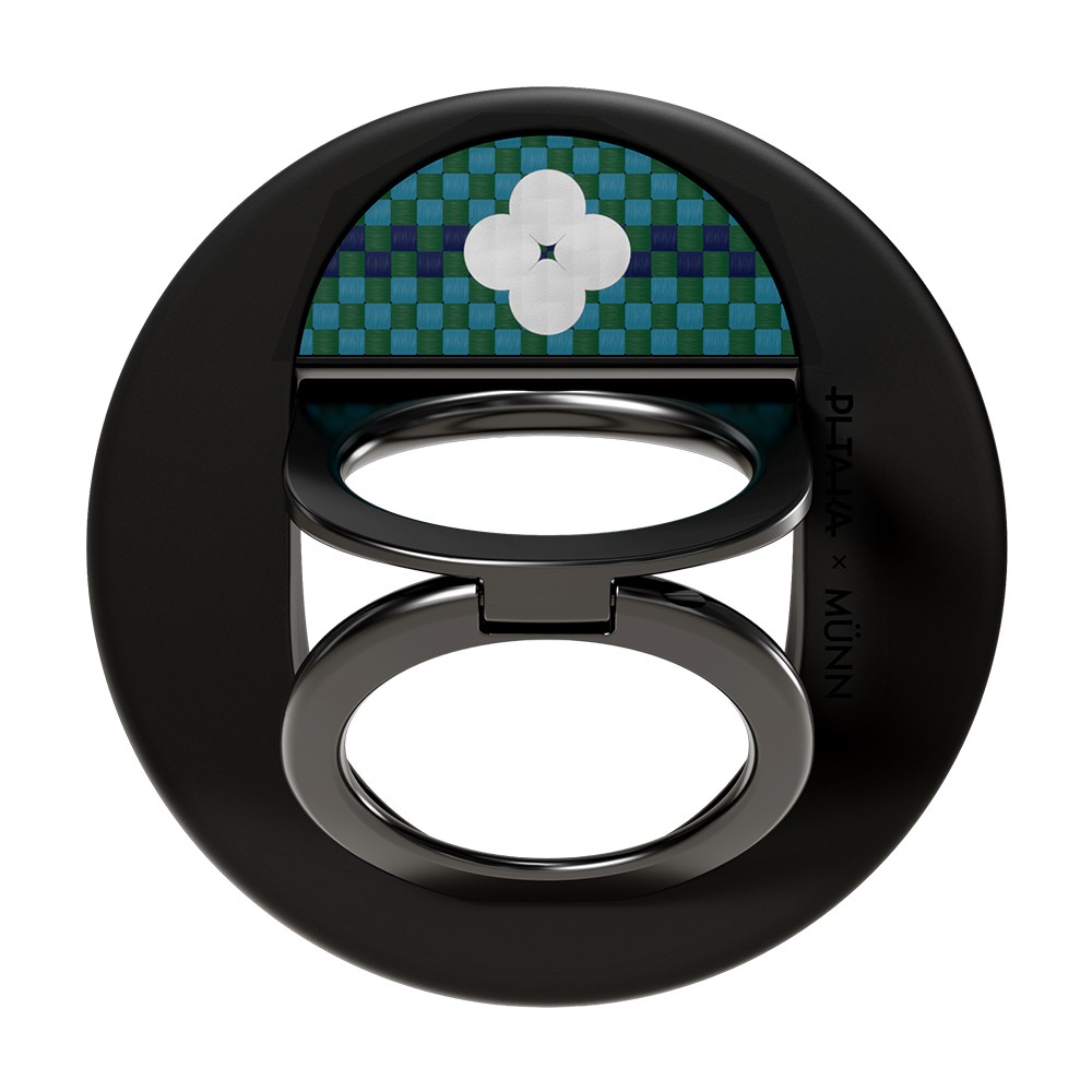 Pitaka Aramid Fiber Flora in Grid Serisi MagEZ Grip 3 Magnetik Ring Stand Telefon Tutucu - 4