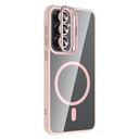 Samsung Galaxy A57 Uyumlu Kılıf Standlı ve Kamera Lens Hediyeli Zore Etro Kapak - 1