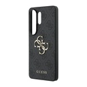 Samsung Galaxy S26 Ultra Uyumlu Kılıf Guess Orjinal Lisanslı PU Deri Büyük Metal Logo Dizaynlı Kapak - 5