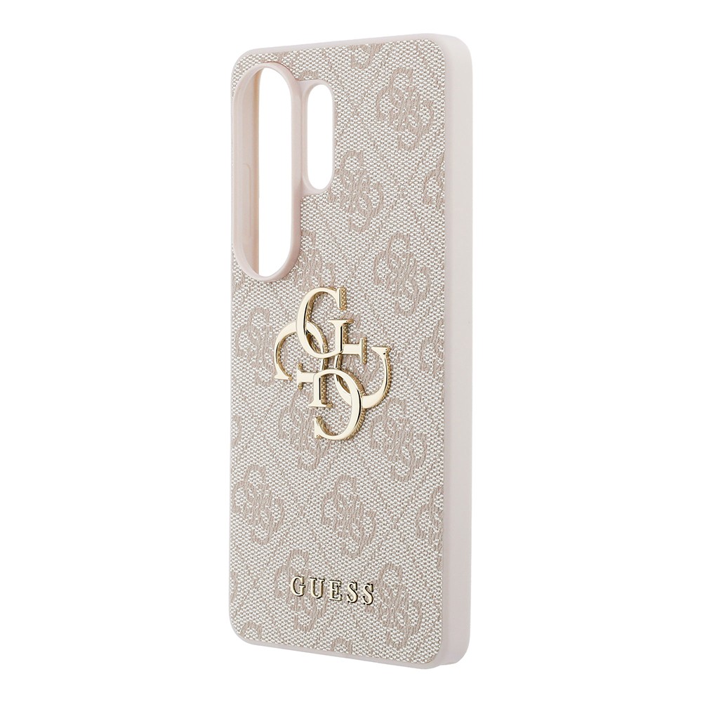 Samsung Galaxy S26 Ultra Uyumlu Kılıf Guess Orjinal Lisanslı PU Deri Büyük Metal Logo Dizaynlı Kapak - 5