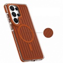Samsung Galaxy S26 Ultra Uyumlu Kılıf M-safe Şarj Özellikli Oyuklu Tasarım Mutural Luggage Serisi Kapak - 3
