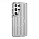 Samsung Galaxy S26 Ultra Uyumlu Kılıf M-safe Şarj Özellikli Oyuklu Tasarım Mutural Luggage Serisi Kapak - 1
