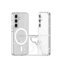 Samsung Galaxy S24 FE Uyumlu Kılıf Magsafe Şarj Özellikli Parlayan Simli Saydam Renkli Zore Allstar Kapak - 3