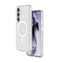 Samsung Galaxy S25 Uyumlu Kılıf Magsafe Şarj Özellikli Parlayan Simli Saydam Renkli Zore Allstar Kapak - 2