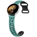 Samsung Galaxy Watch 42mm Uyumlu Zore KRD-140 20mm Silikon Kordon Strap Kayış - 1