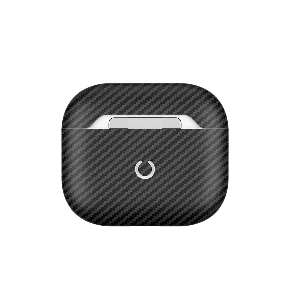Apple Airpods 3. Nesil Uyumlu Zore Airbag 43 600D Karbon Fiber Kulaklık Kılıfı - 2