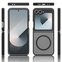 Samsung Galaxy Z Flip 6 Uyumlu Kılıf M-Safe Şarj Özellikli Kamera Korumalı Zore Lunex Kapak - 4