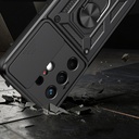 Tecno Camon 50 Kılıf Magnetik Standlı Kamera Korumalı Zore Sürgülü Vega Kapak - 1