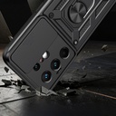 Tecno Camon 50 Pro Kılıf Magnetik Standlı Kamera Korumalı Zore Sürgülü Vega Kapak - 1