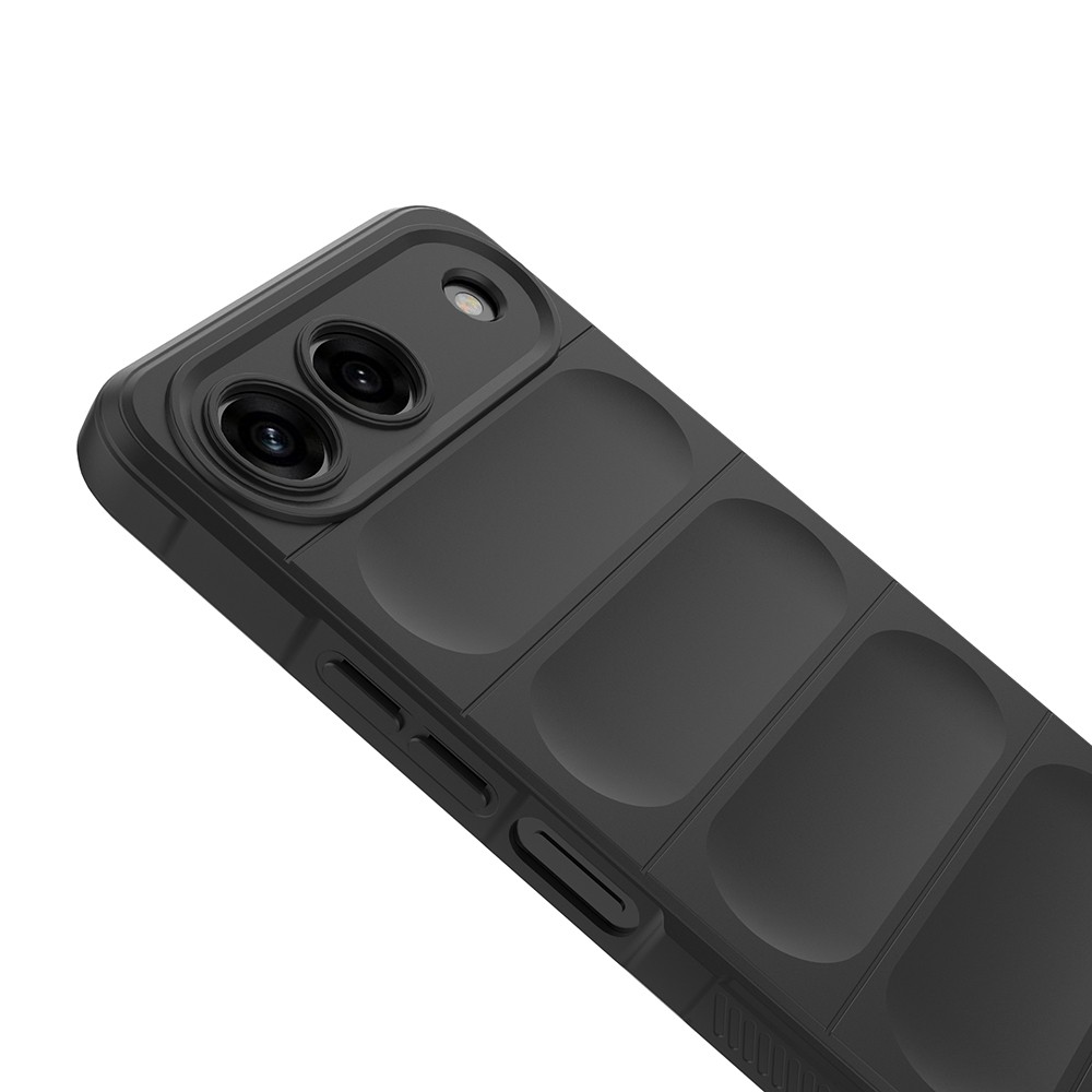Tecno Spark 40 5G Kılıf Esnek TPU Oyuklu Arka Yüzey Tasarımlı Zore Etnik Silikon Kapak - 4