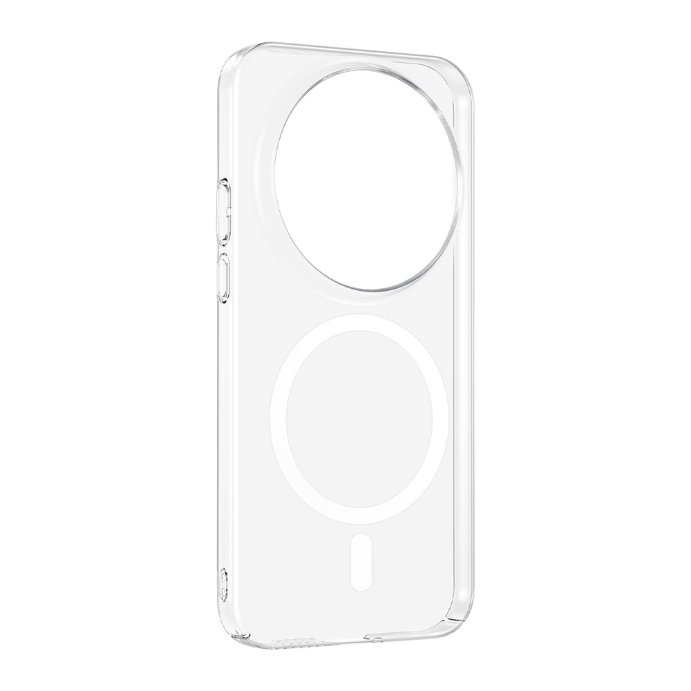 Xiaomi 17 Ultra Uyumlu Kamera Korumalı M-Safe Şarj Özellikli Şeffaf Zore London Sert PC Kapak - 1