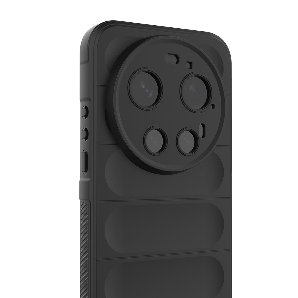 Xiaomi 17 Ultra Uyumlu Kılıf Esnek TPU Oyuklu Arka Yüzey Tasarımlı Zore Etnik Silikon Kapak - 5