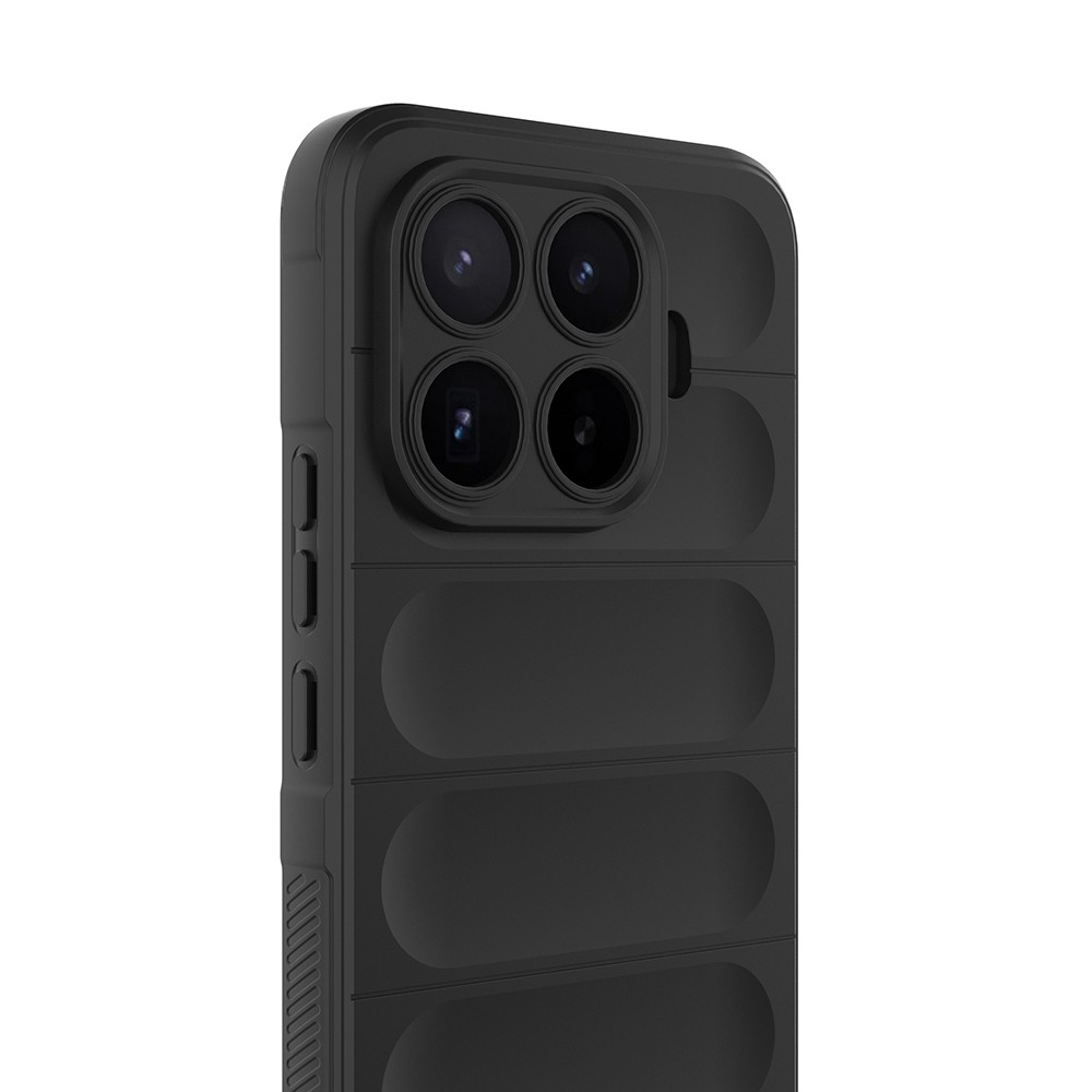 Xiaomi 17 UyumluT Pro Kılıf Esnek TPU Oyuklu Arka Yüzey Tasarımlı Zore Etnik Silikon Kapak - 3