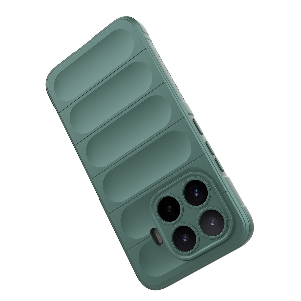 Xiaomi 17 UyumluT Pro Kılıf Esnek TPU Oyuklu Arka Yüzey Tasarımlı Zore Etnik Silikon Kapak - 5