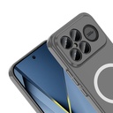 Xiaomi Poco F8 Ultra Uyumlu Kamera Korumalı M-Safe Şarj Özellikli Şeffaf Zore London Sert PC Kapak - 1