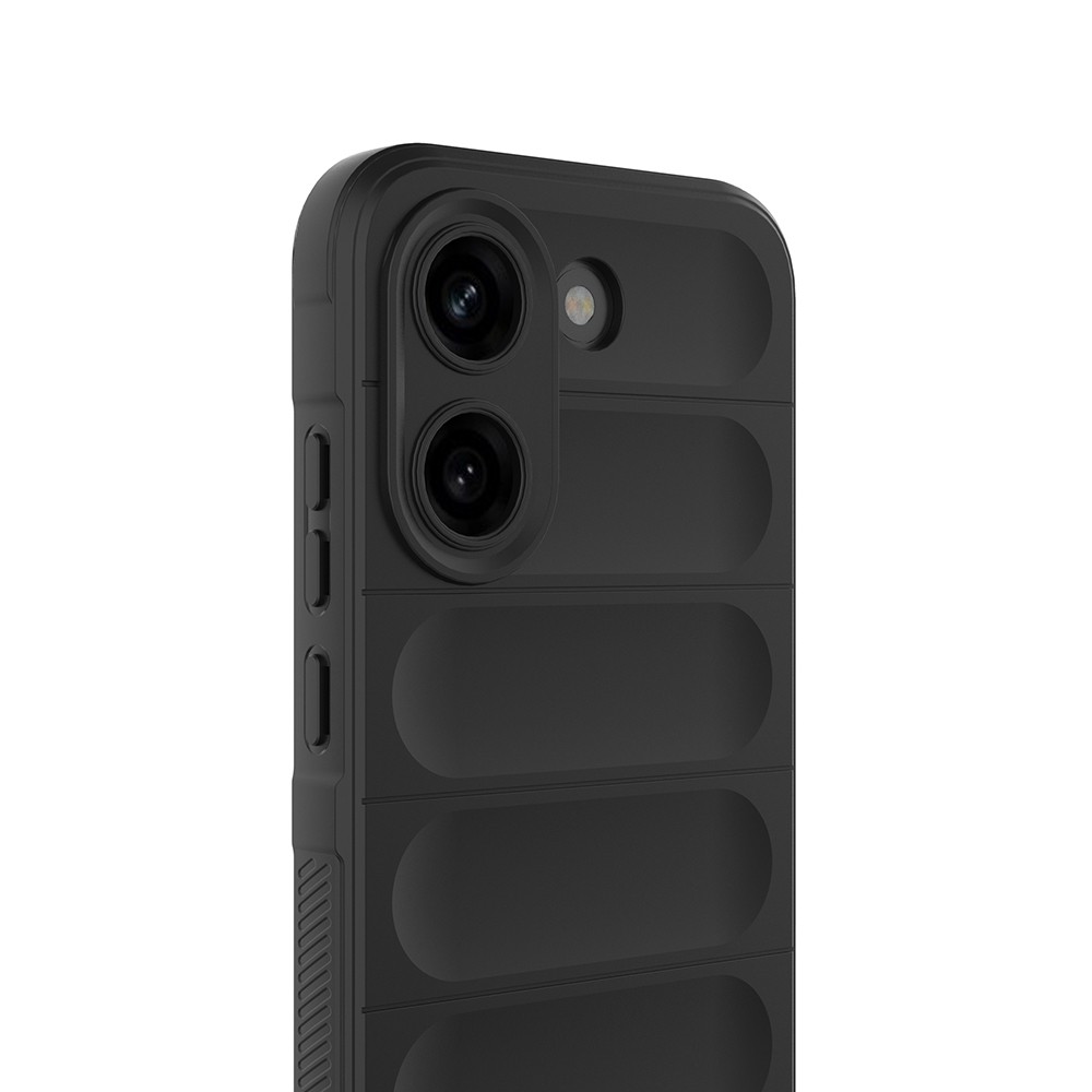 Xiaomi Poco X8 Pro Kılıf Esnek TPU Oyuklu Arka Yüzey Tasarımlı Zore Etnik Silikon Kapak - 1