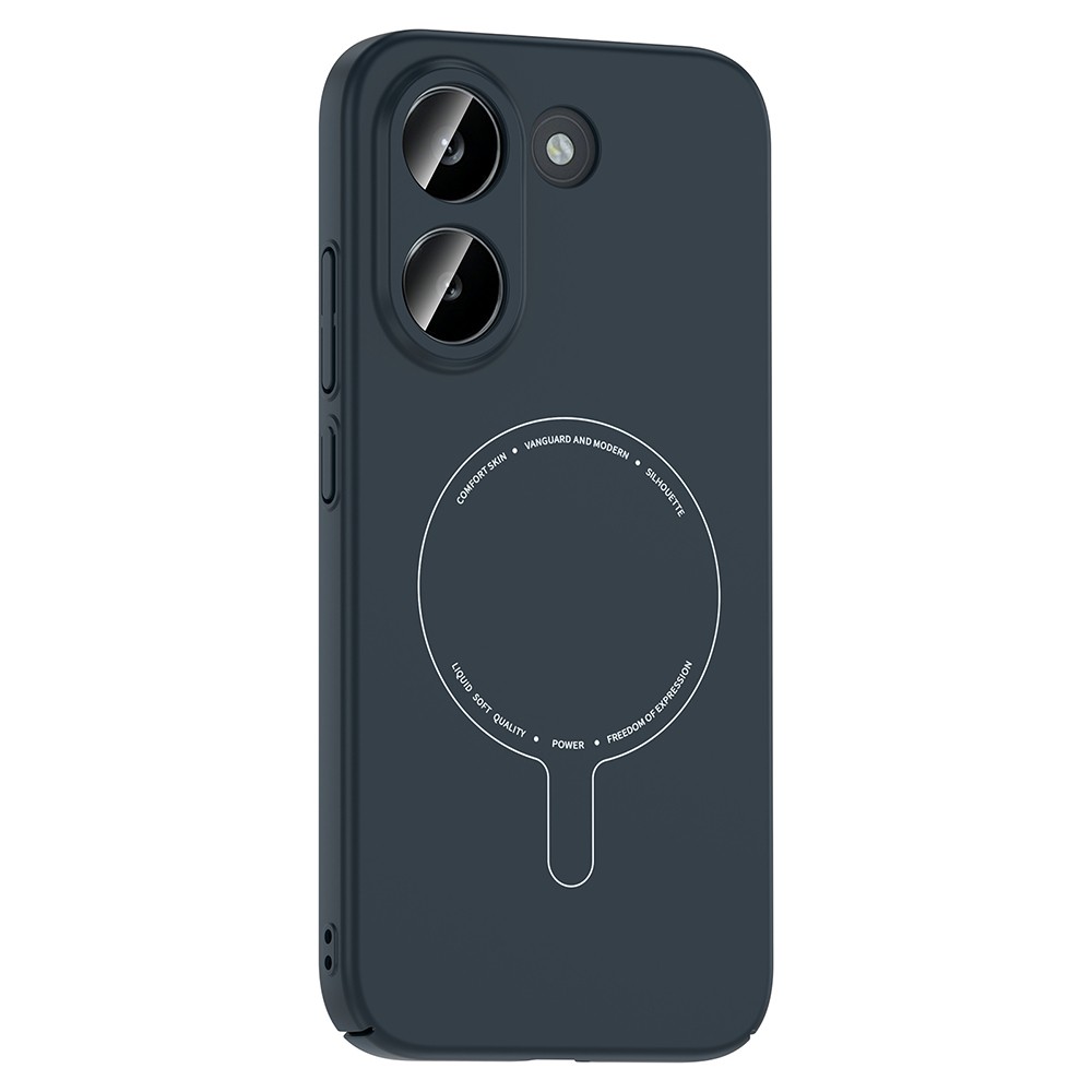 Xiaomi Poco X8 Pro Kılıf M-Safe Şarj Özellikli Kamera Korumalı Zore Elio Sert PC Kapak - 1