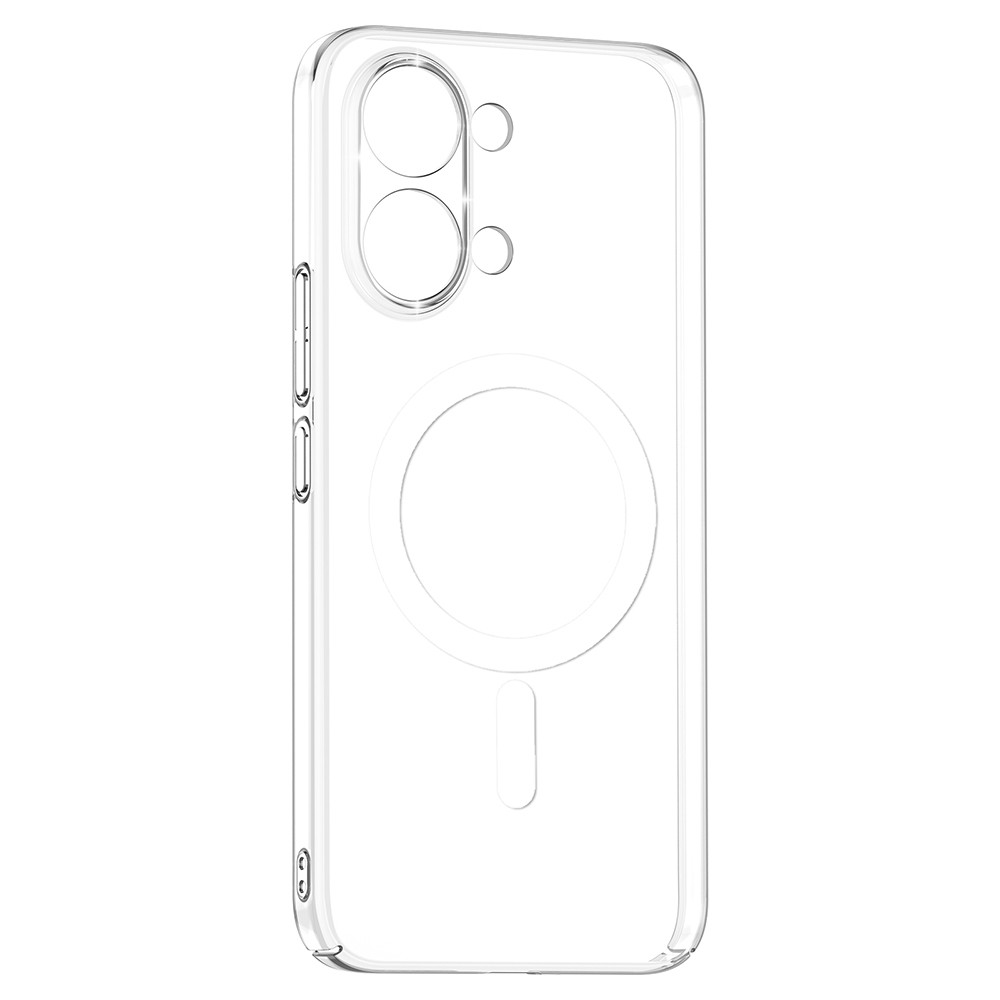 Xiaomi Poco X8 Pro Max Kamera Korumalı M-Safe Şarj Özellikli Şeffaf Zore London Sert PC Kapak - 1