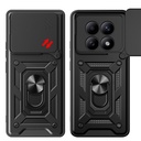 Xiaomi Redmi Note 15 4G Uyumlu Kılıf Magnetik Standlı Kamera Korumalı Zore Sürgülü Vega Kapak - 8