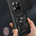 Xiaomi Redmi Note 15 Pro Uyumlu Kılıf Magnetik Standlı Kamera Korumalı Zore Sürgülü Vega Kapak - 4