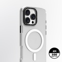 Apple iPhone 16 Pro Uyumlu Kılıf Magsafe Şarj Özellikli Cam Arka Yüzey TPU Youngkit Gemstone Serisi Kapak - 9