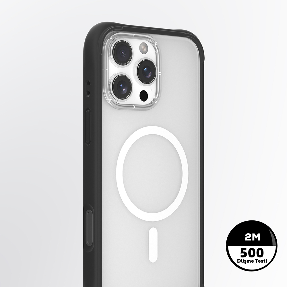 Apple iPhone 16 Pro Max Uyumlu Kılıf Magsafe Şarj Özellikli Airbagli Youngkit Dynamic II Serisi Kapak - 7