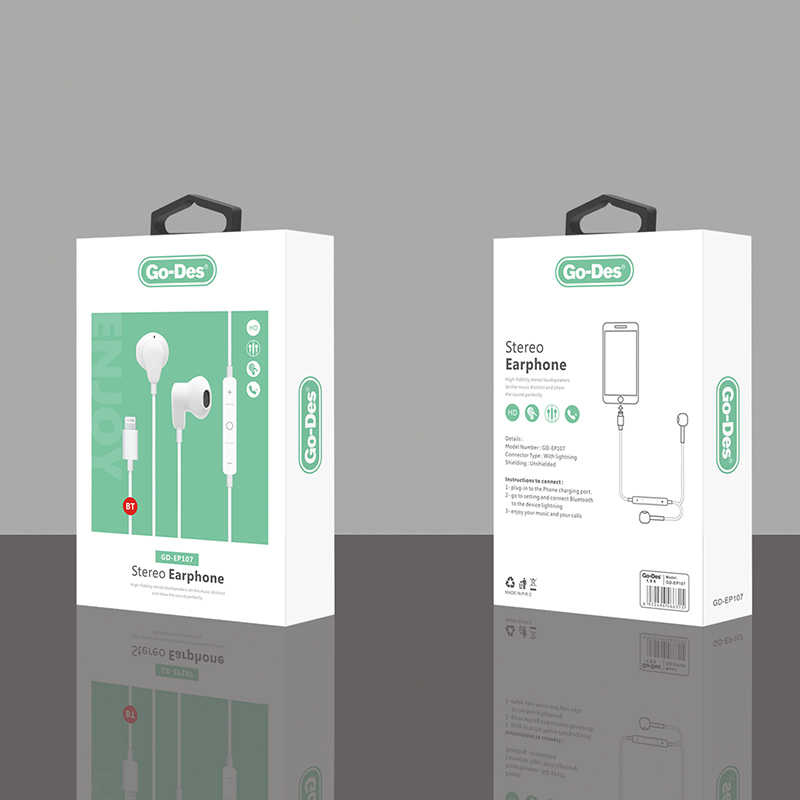 Go Des GD-EP107 Lightning Stereo Kulaklık - 4