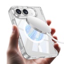 Apple iPhone Duo Kılıf M-safe Şarj Özellikli Zore Kıpta KPT-13 Şeffaf Sert PC Kapak - 2
