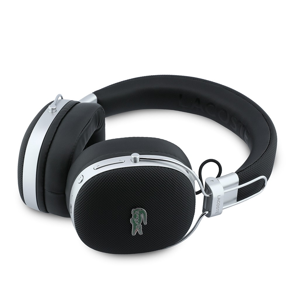 Lacoste Orjinal Lisanslı LH03 Taşıma Çantalı Ayarlanabilir Pike Kulak Üstü Bluetooth Kulaklık v5.4 - 1