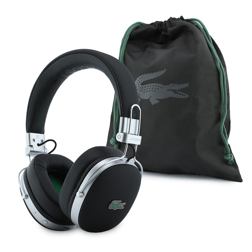 Lacoste Orjinal Lisanslı LH03 Taşıma Çantalı Ayarlanabilir Pike Kulak Üstü Bluetooth Kulaklık v5.4 - 4