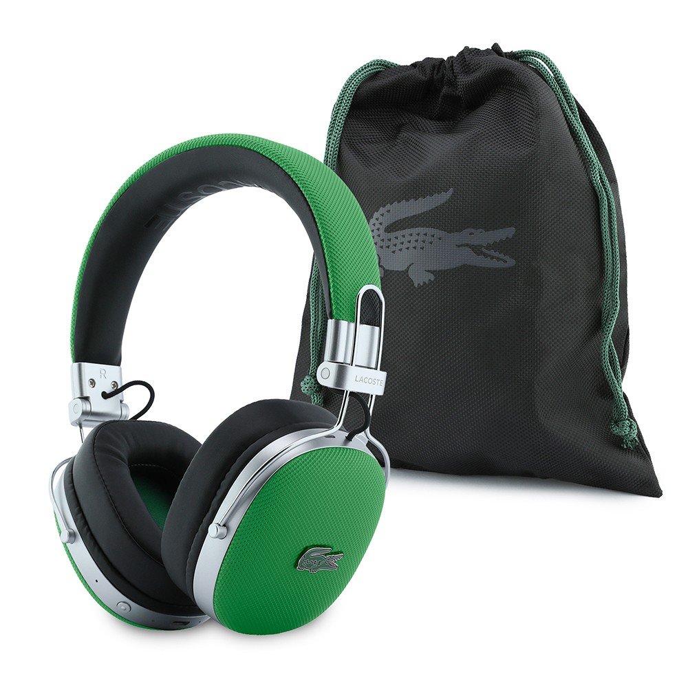 Lacoste Orjinal Lisanslı LH03 Taşıma Çantalı Ayarlanabilir Pike Kulak Üstü Bluetooth Kulaklık v5.4 - 4