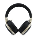 Guess Orjinal Lisanslı ENC Teknolojili PU 4G Desenli Metal Yazı Logolu Kulak Üstü Bluetooth Kulaklık v5.4 - 1