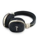 Guess Orjinal Lisanslı ENC Teknolojili PU 4G Desenli Metal Yazı Logolu Kulak Üstü Bluetooth Kulaklık v5.4 - 2