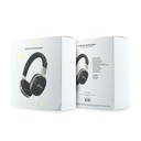 Guess Orjinal Lisanslı ENC Teknolojili PU 4G Desenli Metal Yazı Logolu Kulak Üstü Bluetooth Kulaklık v5.4 - 3