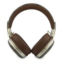 Guess Orjinal Lisanslı ENC Teknolojili PU 4G Desenli Metal Yazı Logolu Kulak Üstü Bluetooth Kulaklık v5.4 - 1