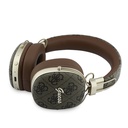 Guess Orjinal Lisanslı ENC Teknolojili PU 4G Desenli Metal Yazı Logolu Kulak Üstü Bluetooth Kulaklık v5.4 - 2