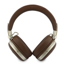 Guess Orjinal Lisanslı ENC Teknolojili PU Üçgen Metal Logolu Kulak Üstü Bluetooth Kulaklık v5.4 - 1