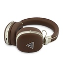 Guess Orjinal Lisanslı ENC Teknolojili PU Üçgen Metal Logolu Kulak Üstü Bluetooth Kulaklık v5.4 - 2