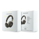 Guess Orjinal Lisanslı ENC Teknolojili PU Üçgen Metal Logolu Kulak Üstü Bluetooth Kulaklık v5.4 - 3