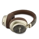 Guess Orjinal Lisanslı ENC PU 4G Desenli Metal Yazı Logolu Kulak Üstü Bluetooth Kulaklık v5.4 - 1