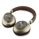 Guess Orjinal Lisanslı ENC PU 4G Desenli Metal Yazı Logolu Kulak Üstü Bluetooth Kulaklık v5.4 - 3