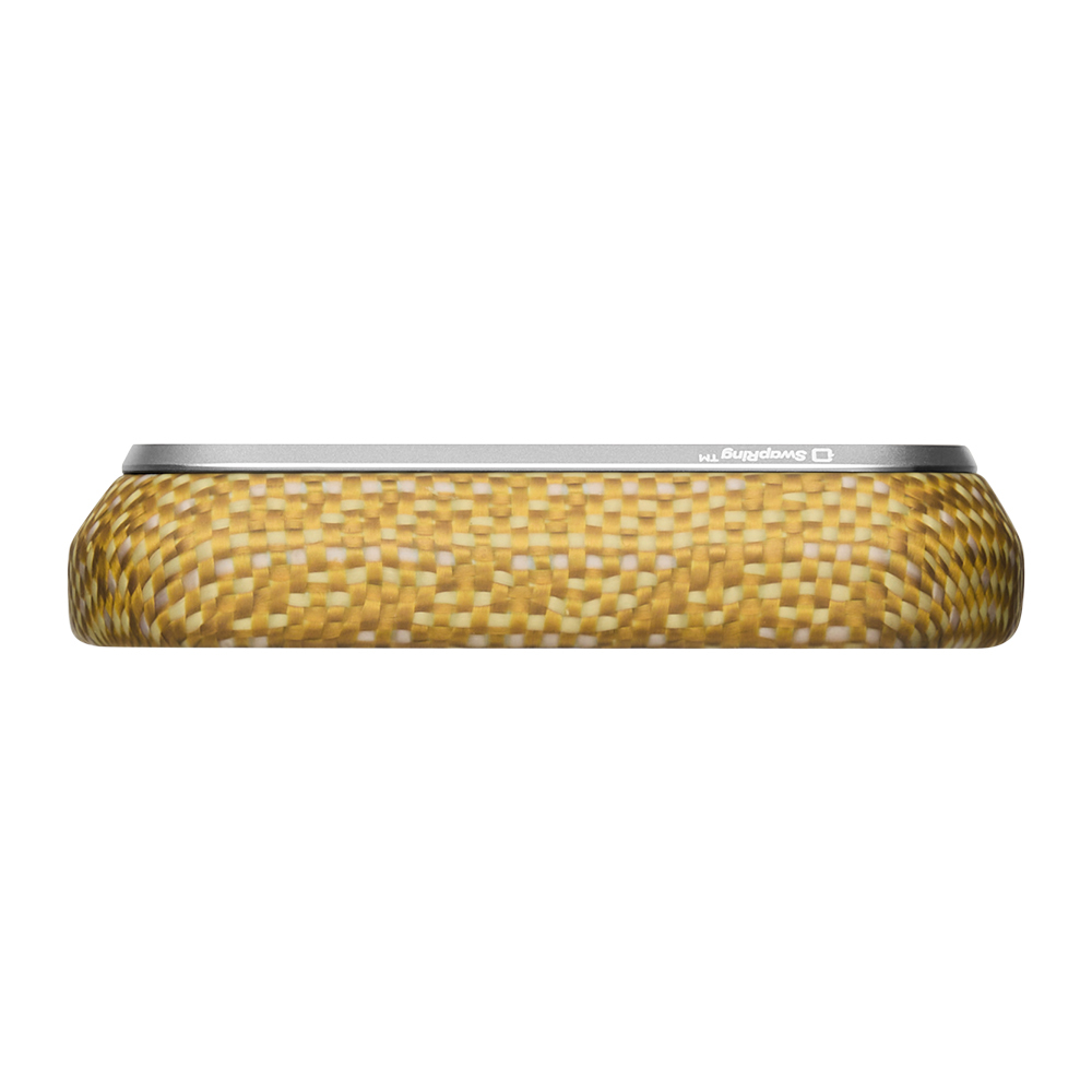 Apple iPhone 18 Pro Kılıf M-safe Şarj Özellikli Aramid Karbon Fiber Pitaka Wind Over Wheat Serisi Kapak - 7