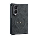 Samsung Galaxy Z Fold 8 Uyumlu Kılıf Guess Orjinal Lisanslı M-safe Şarj Özellikli PU Deri 4G Desenli Yazı Logolu Kapak - 2