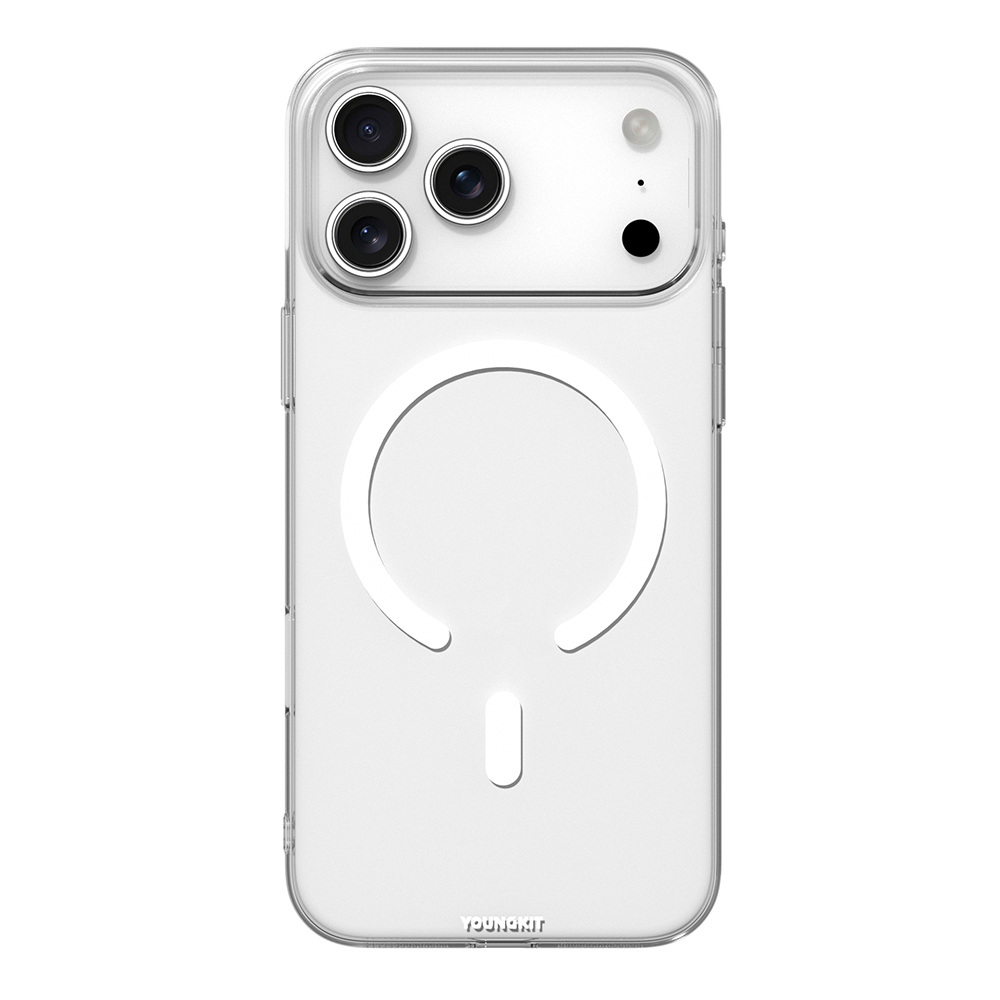 Apple iPhone 17 Pro Max Uyumlu Kılıf M-safe Şarj Özellikli Youngkit High Definition Serisi Kapak - 1