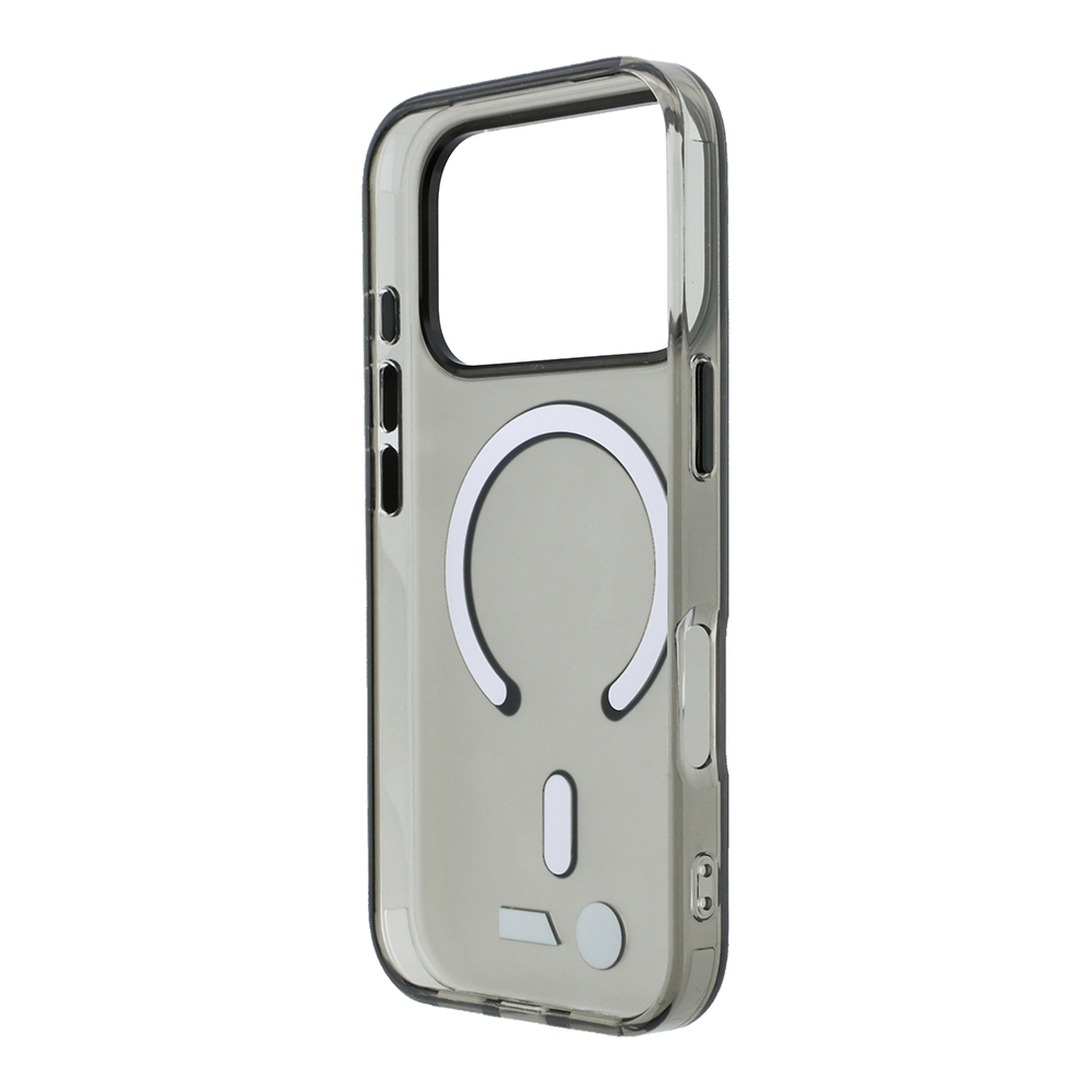 Apple iPhone 18 Pro Max Uyumlu Kılıf BMW Orjinal Lisanslı M-safe Şarj Özellikli Metal Buton Tasarımlı Buzlu IML Baskılı Kapak - 6