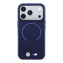 Apple iPhone 18 Pro Max Uyumlu Kılıf BMW Orjinal Lisanslı M-safe Şarj Özellikli PU Metal Logolu Kırmızı Halka Tasarımlı Kapak - 2