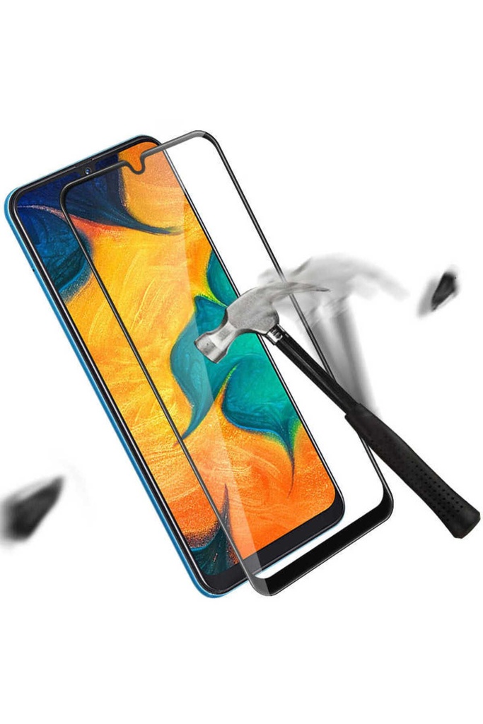 Xiaomi Redmi Note 8 Uyumlu Zore Kenarları Kırılmaya Dayanıklı Cam Ekran Koruyucu
